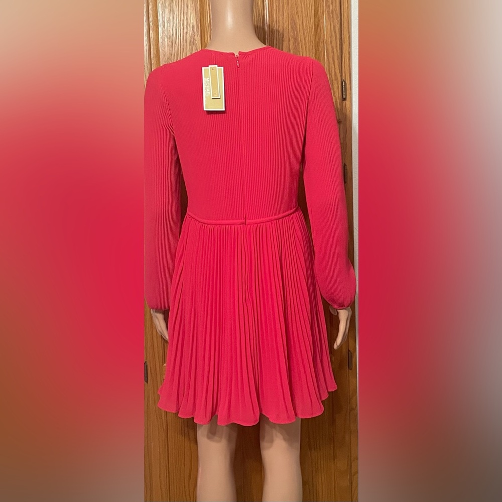 Michael Kors Women's Pleated Mini Dress - Picture 11 of 11